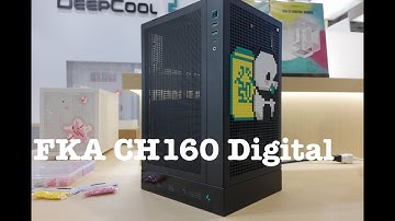 DeepCool goes deep SFF - CH170 Digital, a CH160 Mesh version, and SFX Power Supplies!