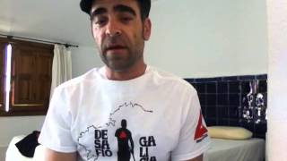 Luis Tosar apoiando ao Desafío Galicia