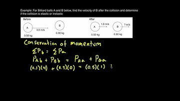 Physics 30: Lesson 13 - Elastic and Inelastic Collisions