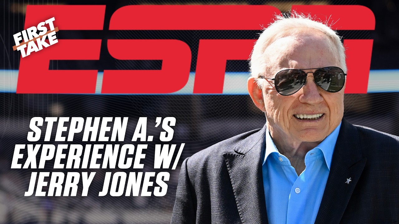 Stephen A Says Jerry Jones WASN T SAYING MUCH During Monday Night Football First Take