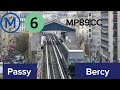 Paris mtro ligne 6  mp89 exligne 4  passy  bercy
