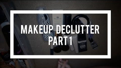 MAKEUP DECLUTTER Part 1: Primers, Foundations, Powders, & Setting Sprays
