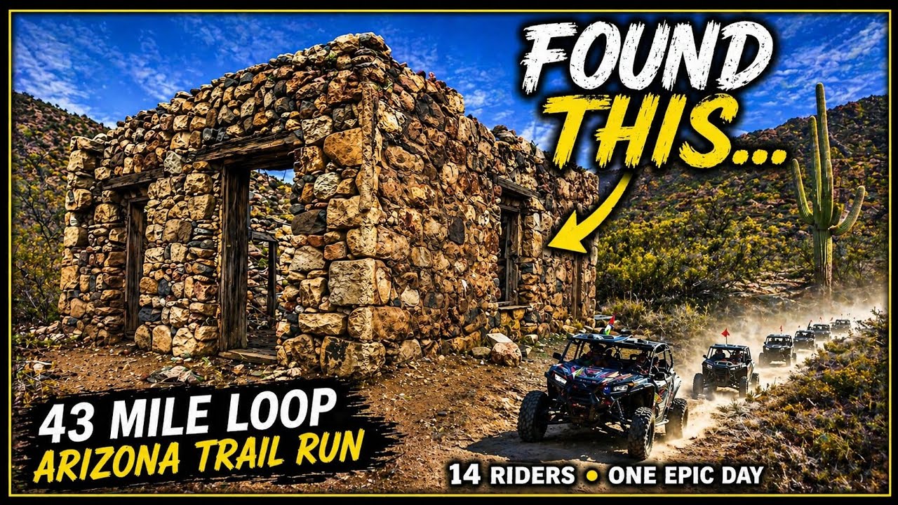 🎬 We Found This Abandoned Stone Cabin… Deep in the Desert