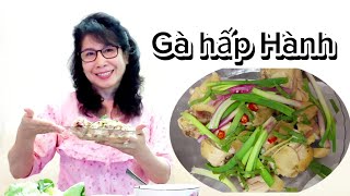 Vlog 472 : Cuộc sống Đà lạt : " Gà hấp hành gừng " Lợi ích của Tỏi xay mật ong .