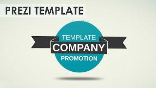 Company Promotion - Prezi Template