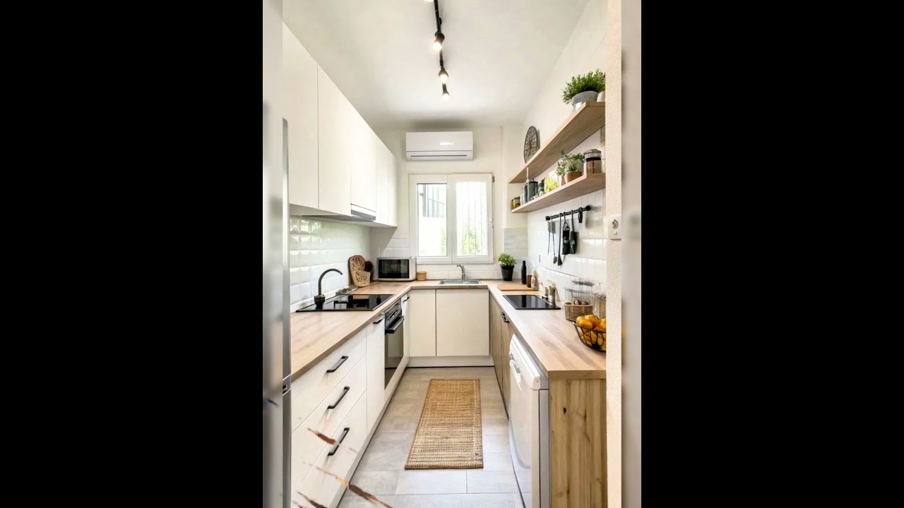أفكار وحلول ذكية لتصميم مطبخ صغير Smart Ideas for Small Kitchen Design    
