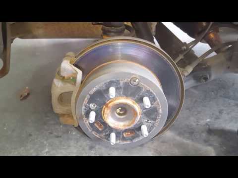 How to replace the rear brake pads on a kia soul