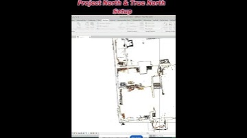 Point Cloud to BIM Modeling | Project North Setup in Revit #shorts  #ytshorts  #pointcloudtorevit
