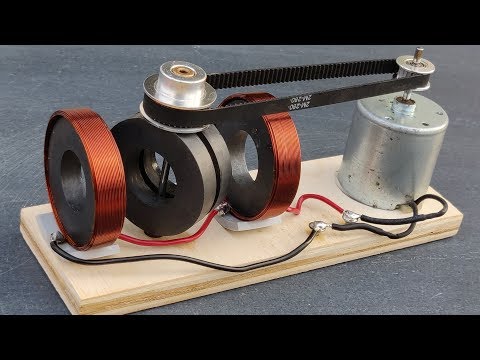Video: Ako Vyrobiť Magnetický Generátor