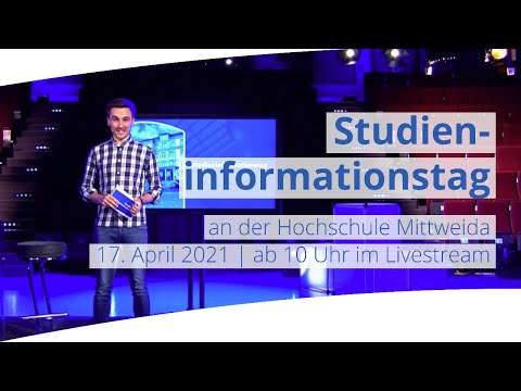 Studieninformationstag der Hochschule Mittweida am 17. April 2021
