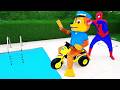 PAW Patrol Chase Crashes Into Pool – Real Life Mayhem & Behind-The-Scenes Chaos!