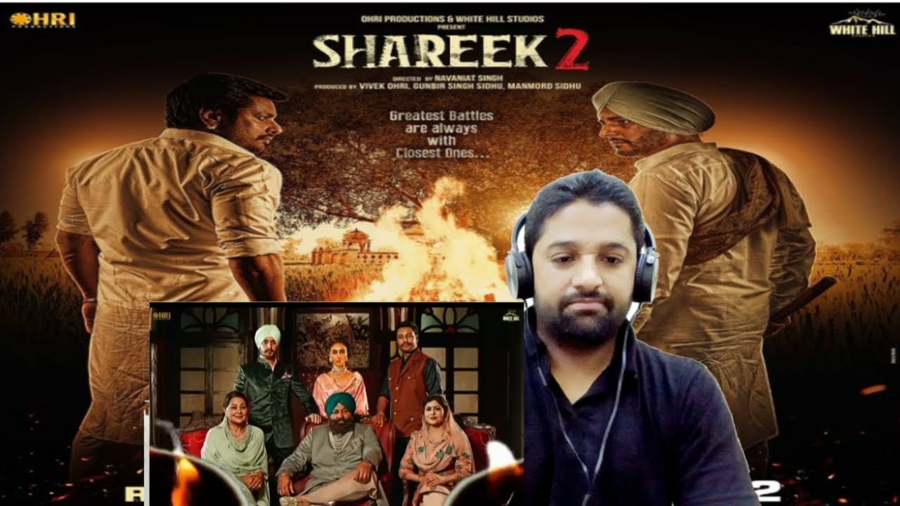 Shareek 2 Official Trailer Reaction || Jimmy Sheirgill || Reaction By ...