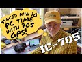 How to sync your Win10 laptop PC time using ICOM IC-705 GPS receiver, quick and easy!