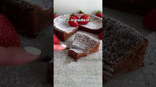 2-Ingredient Chocolate Cake #shorts screenshot 1