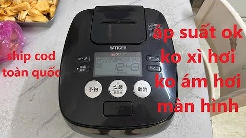 Nồi cơm cao tần áp suất tiger 1 lít JPB-H101 sx2015 hoàn hảo | Zalo: 0342416787 - 1,4tr