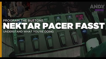 Learn to Program the Nektar Pacer FAST | Understand the Menus | Make it Work!!!