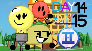 September to Remember - Day 14 and 15 | Inanimate Insanity World Intro
