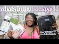 WHATS IN BACKPACK 2022 for the first day of school + locker decor | sophomore year