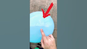 Will Tape Prevent a Balloon From Popping?! #shorts