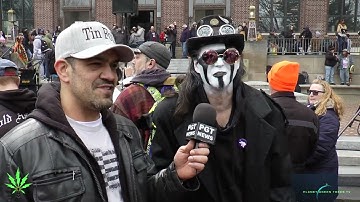 Hash Bash 2022 - PLANET GREEN TREES TV - Jamie and King Diamond