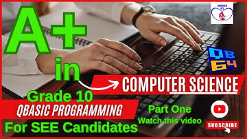 Review of Control Statements & Library Functions used in QBASIC || Grade 10 Computer || Part One