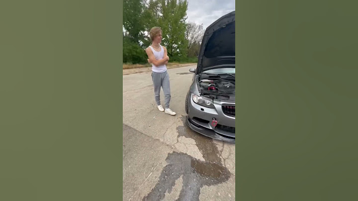 I Broke My Friends BMW 335i