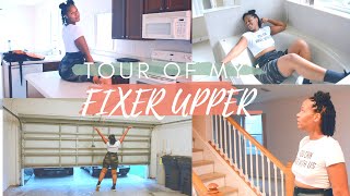 I BOUGHT MY DREAM HOUSE | FULL HOUSE TOUR OF MY FIXER UPPER | BEFORE THE REHAB | RENOVATION PLANS