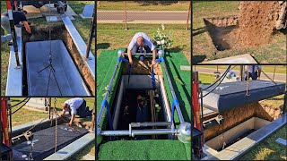 Setting A 42" Oversize Wilbert Monarch Guide