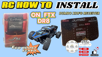 RC How To Install Part 2 Servo & Receiver on FTX DR8 #howto #rchobby #ftx