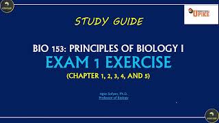 BIO 153 ONLINE EXAM 1 EXERCISE