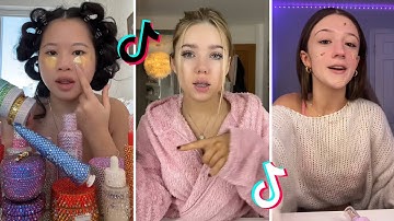 Makeup Tutorial Tiktok Compilation - GRWM  ( Get Ready With Me ) ❤️(Skincare, Makeup, Outfits) 1187🥰