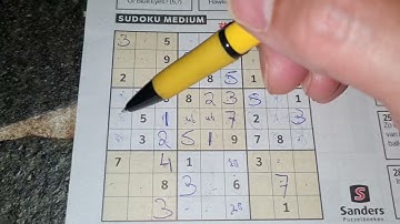 Daily Sudoku practice continues. (#3445) Medium Sudoku. 09-25-2021