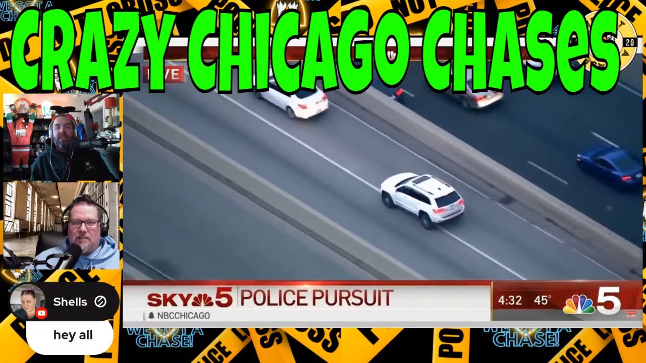 High Speed Chicago Police Chase Of Shooting Suspect YouTube
