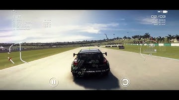 Grid Autosport Sepang international circuit south circuit reversed race, #androidgames, #race