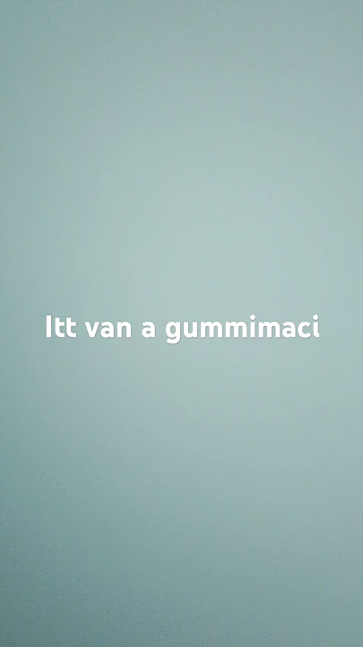 #gummybear #gummimaci