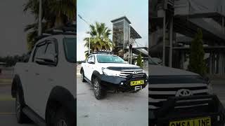 Toyota Hilux Dönüşümü Gerçekleşti Full Aksesuar Seti Çelik Tampon Uygulaması Omsa Line