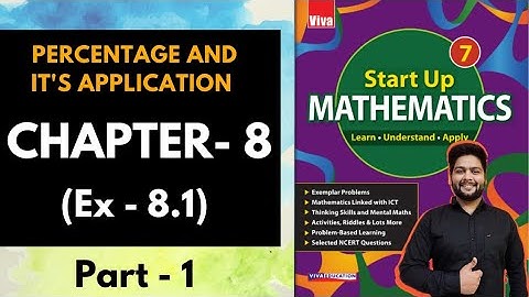Viva Education Start up Mathematics Class 7 || Exercise 8.1