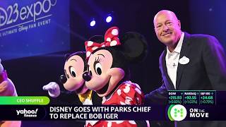 Ntu's mattie duppler discussing the shake up at disney on yahoo
finance