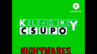 Klasky Csupo Nightmares Text Green Screen