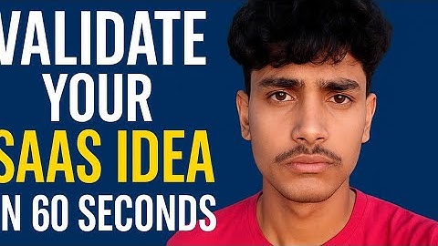 “Validate Your SaaS Idea in 60 Seconds 🚀 | Free Mini-Verdict!”