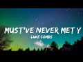 Luke Combs Must Ve Never Met You Lyrics mp3