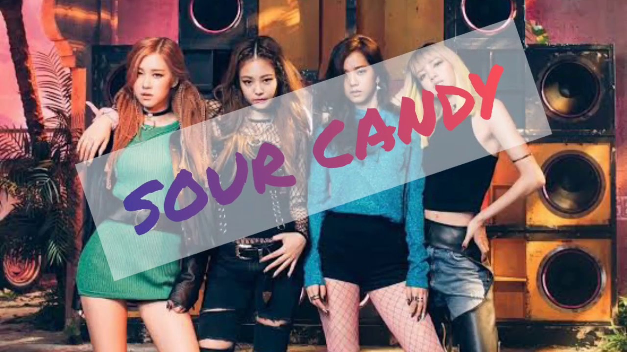 Sour Candy Lyric Video Blackpink and Lady Gaga YouTube Music