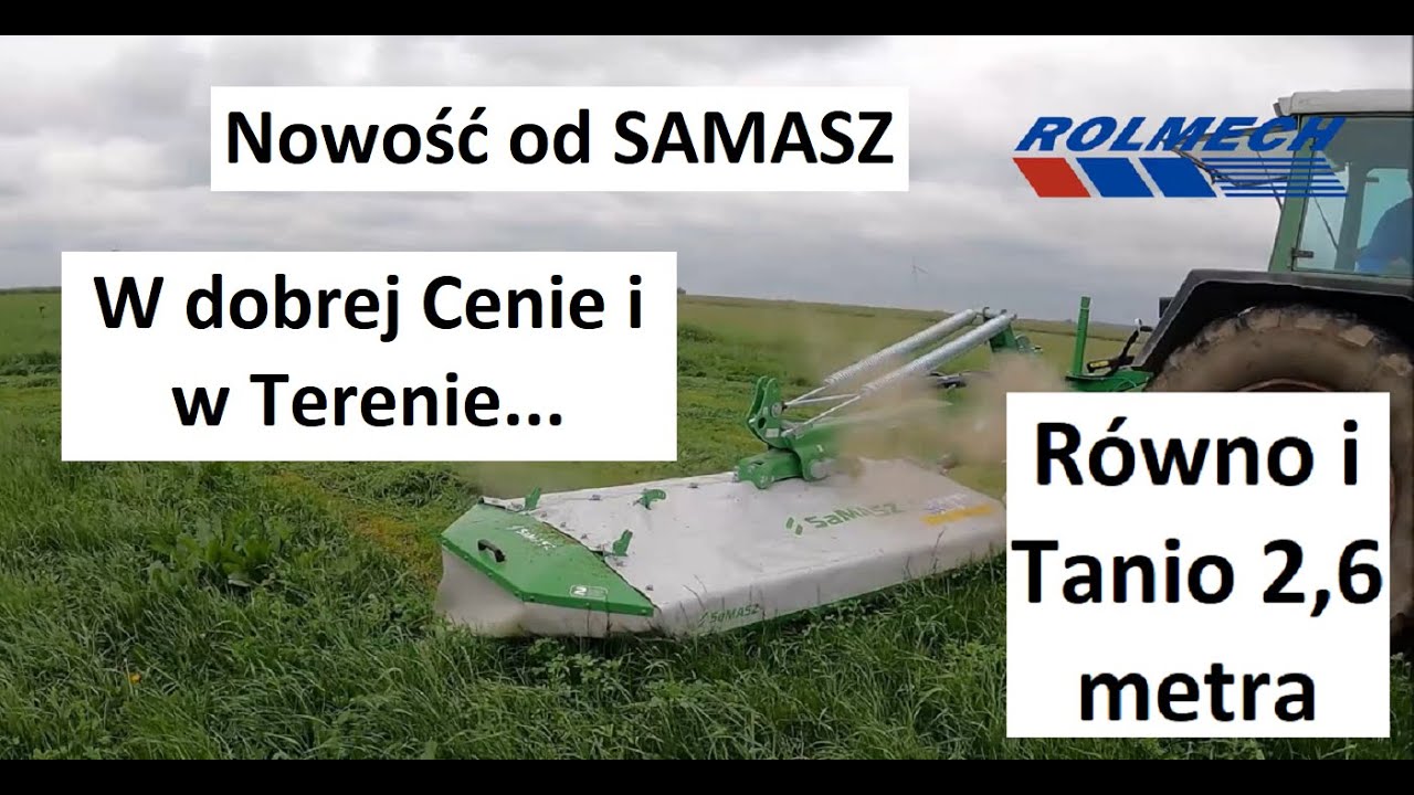 SAMASZ KDTC 261 TANIO I RÓWNO W CENIE I TERENIE | ROLMECH