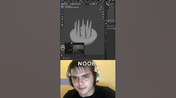 Noob vs PRO in BLENDER 3D #3d #blender3d #tutorial