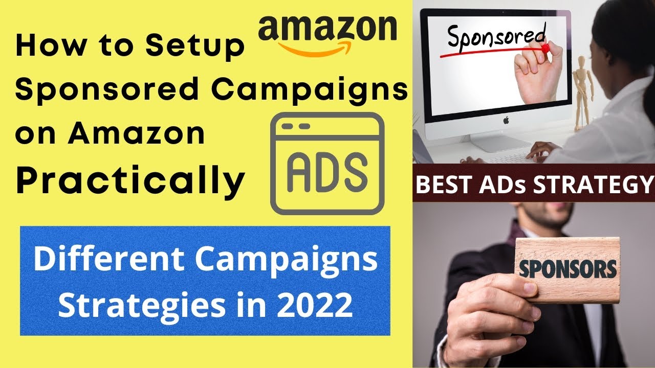 How to Setup Sponsored Campaigns on Amazon Practically || Amazon PPC ...