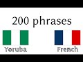 200 phrases  yoruba  franais