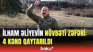 Qazaxın 4 kəndi bir güllə atılmadan qaytarıldı