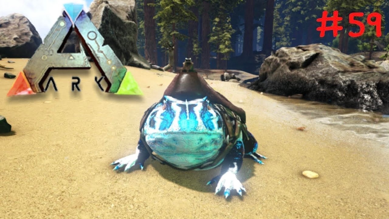 ARK Survival Evolved EP.59 จับกบน้ำแข็ง (Badass Ice Beelzebufo) - YouTube