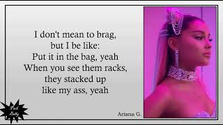 Ariana Grande - 7 rings (Easy Lyrics) Resimi