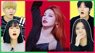 Professional Korean Dancers React To Itzy Yejis Best Dance Performances